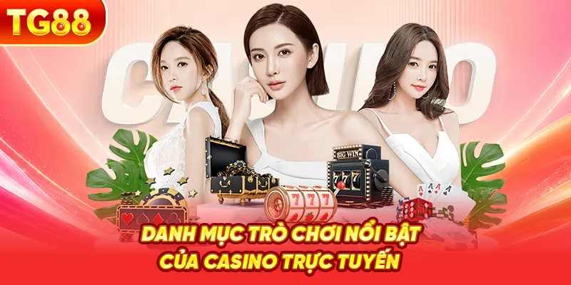 Danh Mục Trò Chơi Nổi Bật Của Casino Trực Tuyến