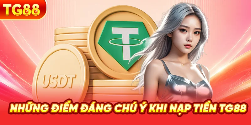 Những Điểm Đáng Chú Ý Khi Nạp Tiền TG88